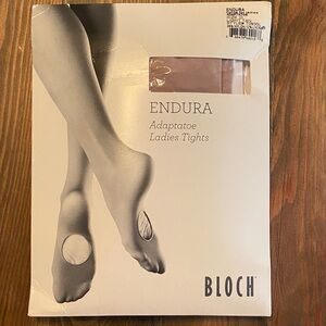 Bloch Endura Adaptatoe Ladies Tights Light‎ Tan